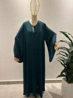Load image into Gallery viewer, Green Hariri Abaya
