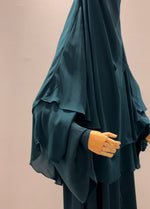 Load image into Gallery viewer, Black Aisha Khimar and Niqab
