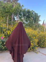 Load image into Gallery viewer, 3-PIECE JILBAAB (Brown)
